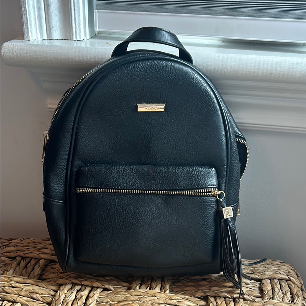 Black Leather Women's Bag